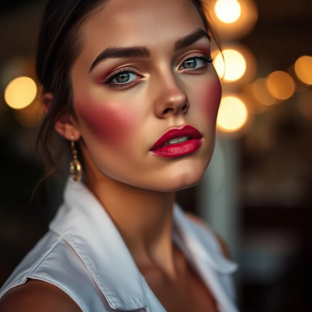 Evening Sunburn Glam - 16 Pink Sunburn Blush Looks That Feel So Fresh