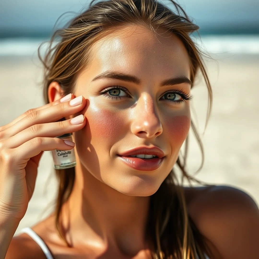 Hybrid Tint Sunburn Look - 16 Pink Sunburn Blush Looks That Feel So Fresh