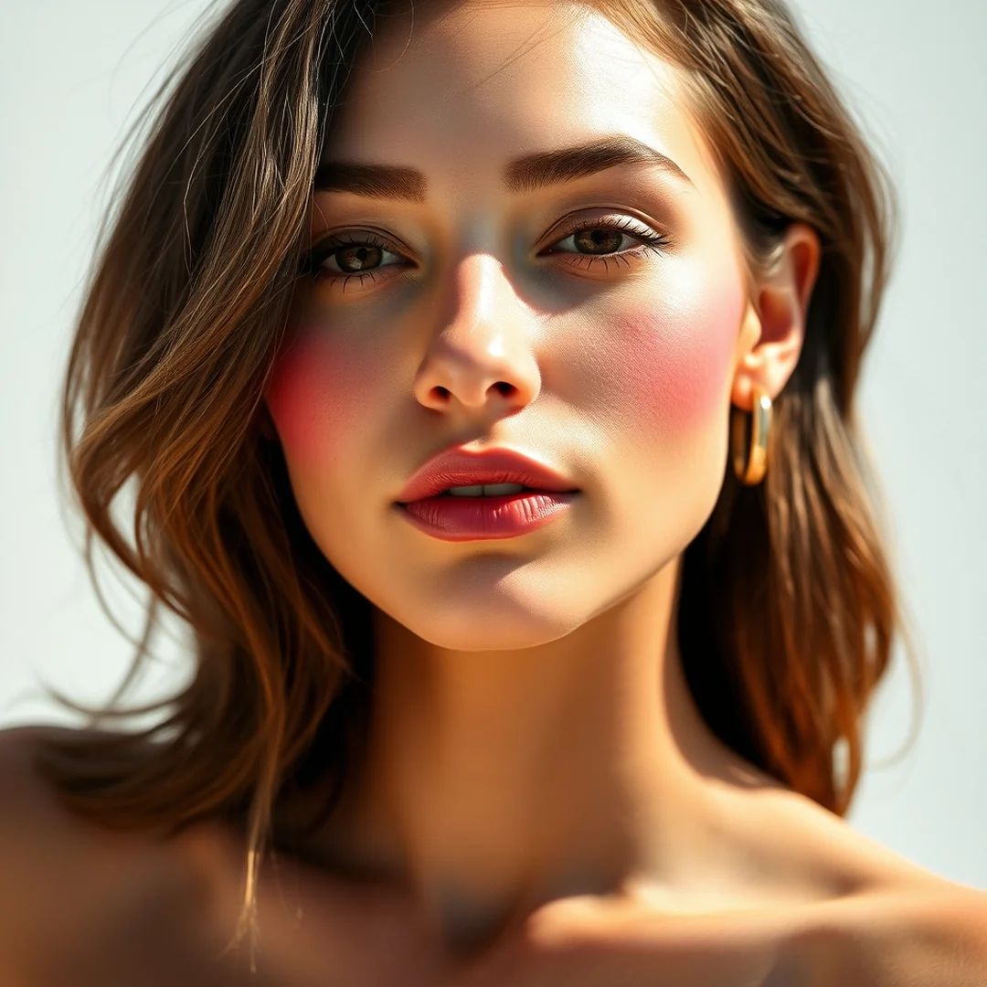 Matte Sunburn Look - 16 Pink Sunburn Blush Looks That Feel So Fresh