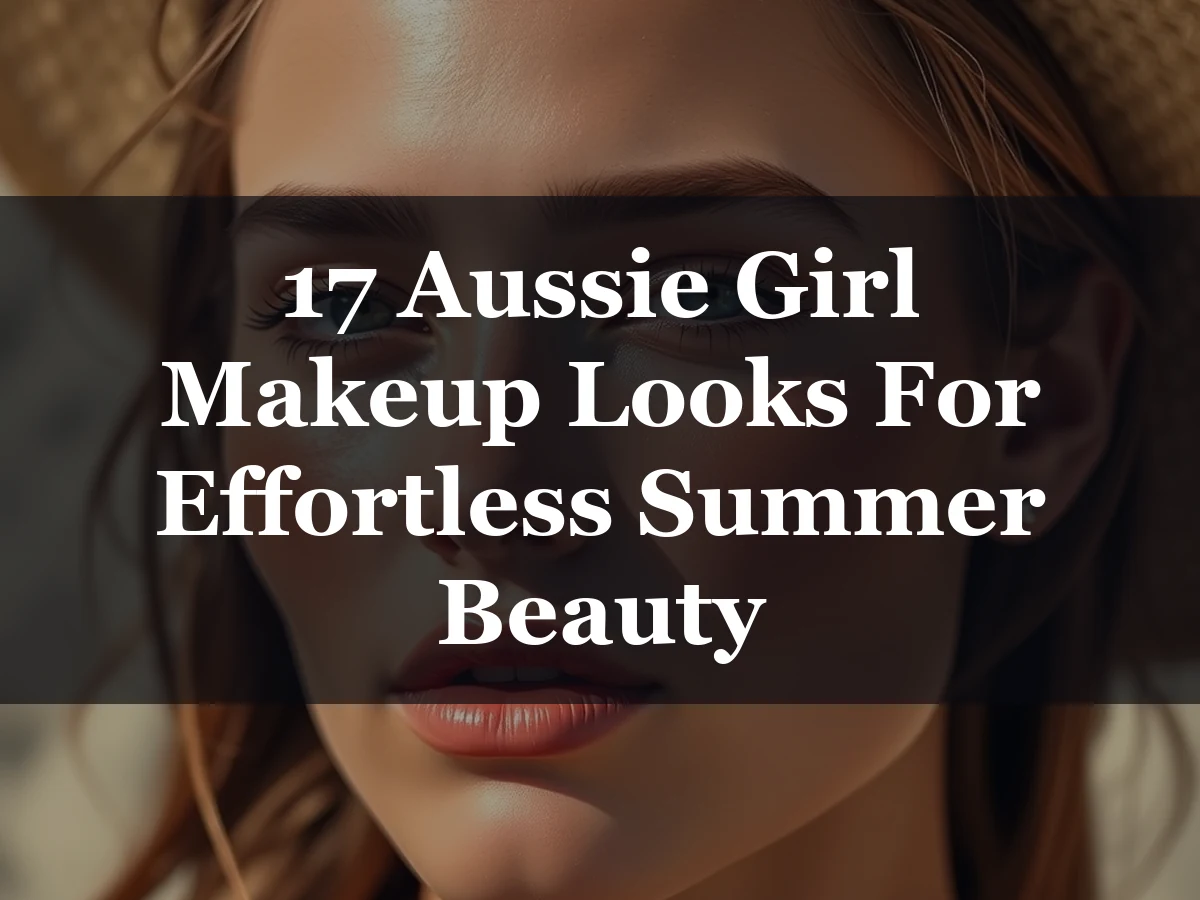 17 Aussie Girl Makeup Looks For Effortless Summer Beauty - 17 Aussie Girl Makeup Looks for Effortless Summer Beauty