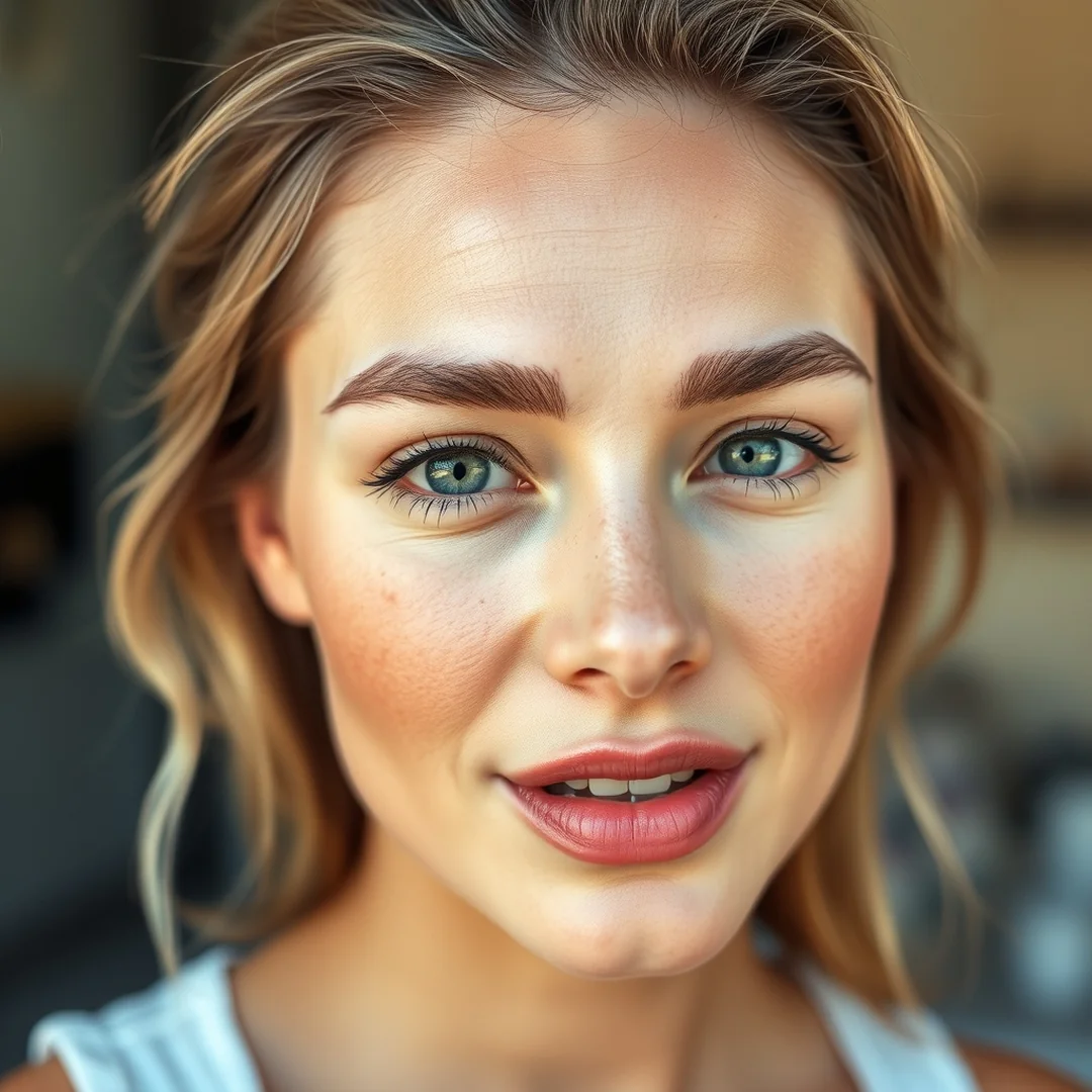 Fluffy brow styling - 17 Aussie Girl Makeup Looks for Effortless Summer Beauty