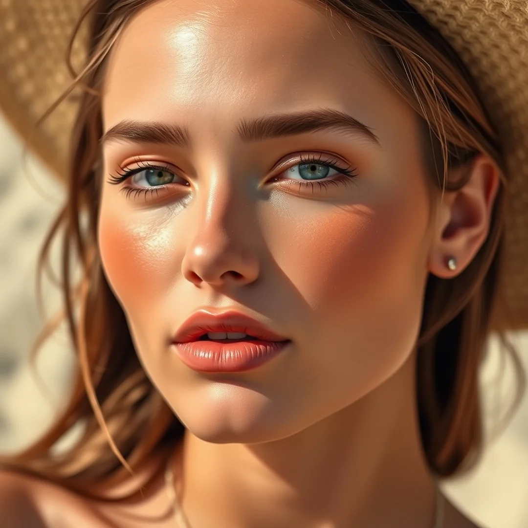 Monochromatic beach makeup - 17 Aussie Girl Makeup Looks for Effortless Summer Beauty