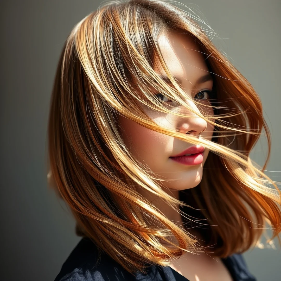Caramel Ribbon Highlights - 17 Bronde Hair Ideas for Summer 2026