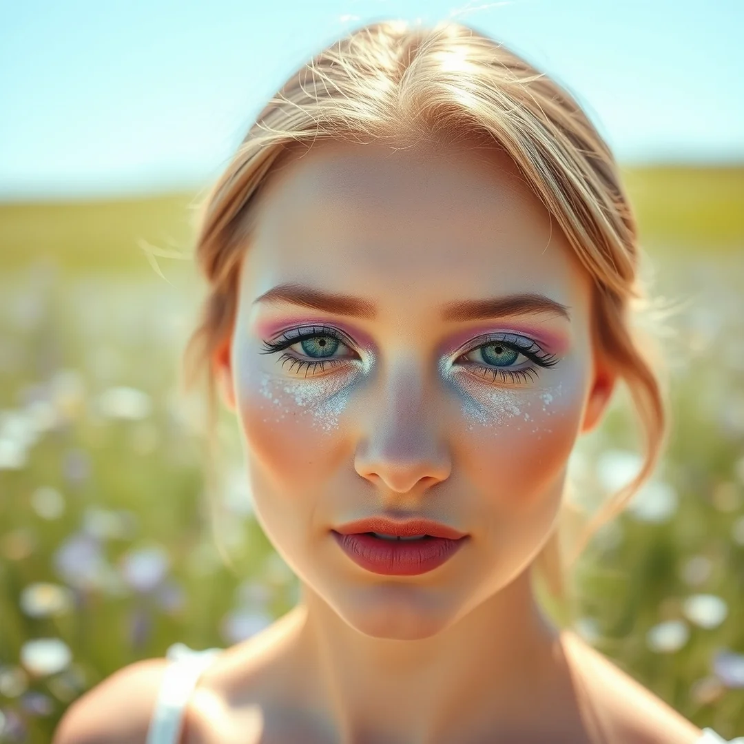Icy Lavender Glow - 17 Metallic Eyeshadow Looks to Try This Summer
