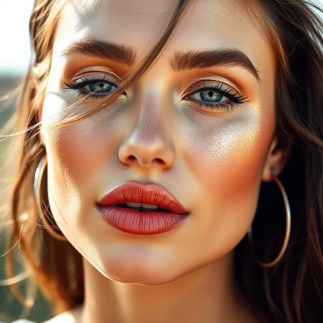 Monochromatic Metallic Look - 17 Metallic Eyeshadow Looks to Try This Summer