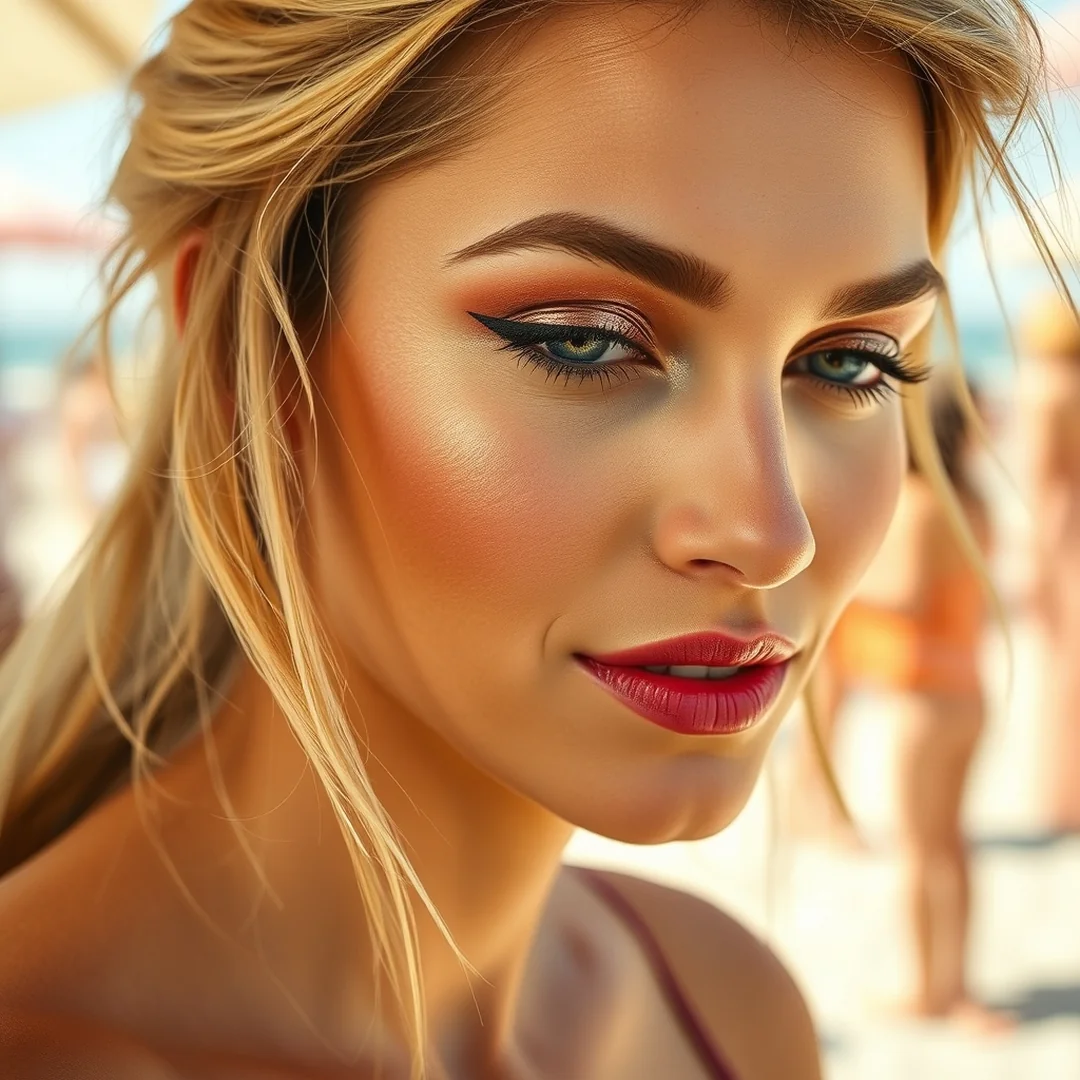 Monochromatic Metallic Glam - 17 Metallic Eyeshadow Looks to Try This Summer