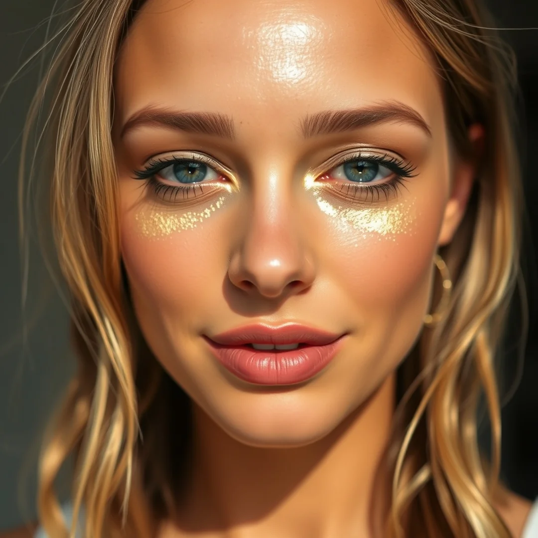 Quick Metallic Flick - 17 Metallic Eyeshadow Looks to Try This Summer