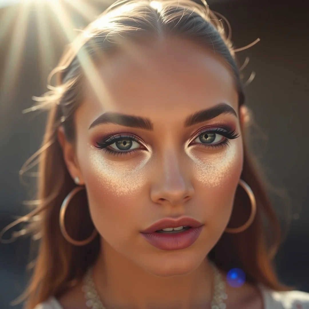 Radiant Metallic Halo Eye - 17 Metallic Eyeshadow Looks to Try This Summer