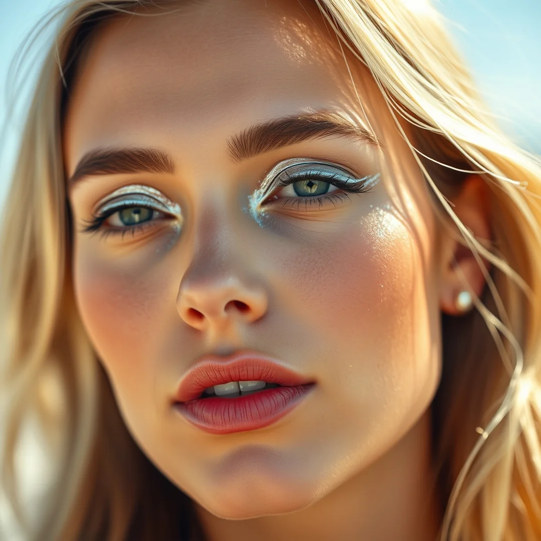 Silver Summer Eyeshadow - 17 Metallic Eyeshadow Looks to Try This Summer
