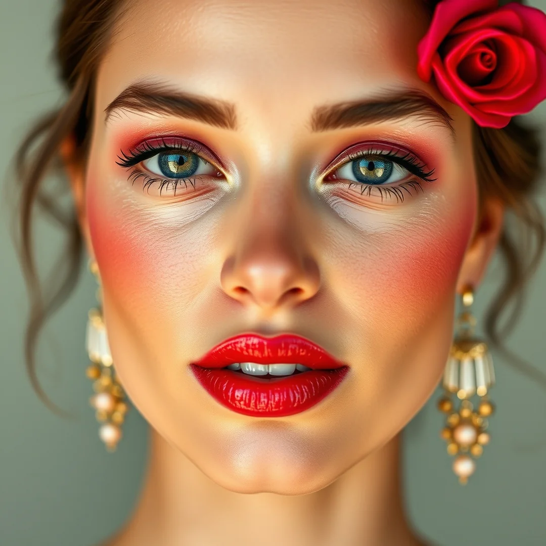 Radiant Red Blush Pairings - 17 Red Blush Makeup Looks for a Bold Summer Glow