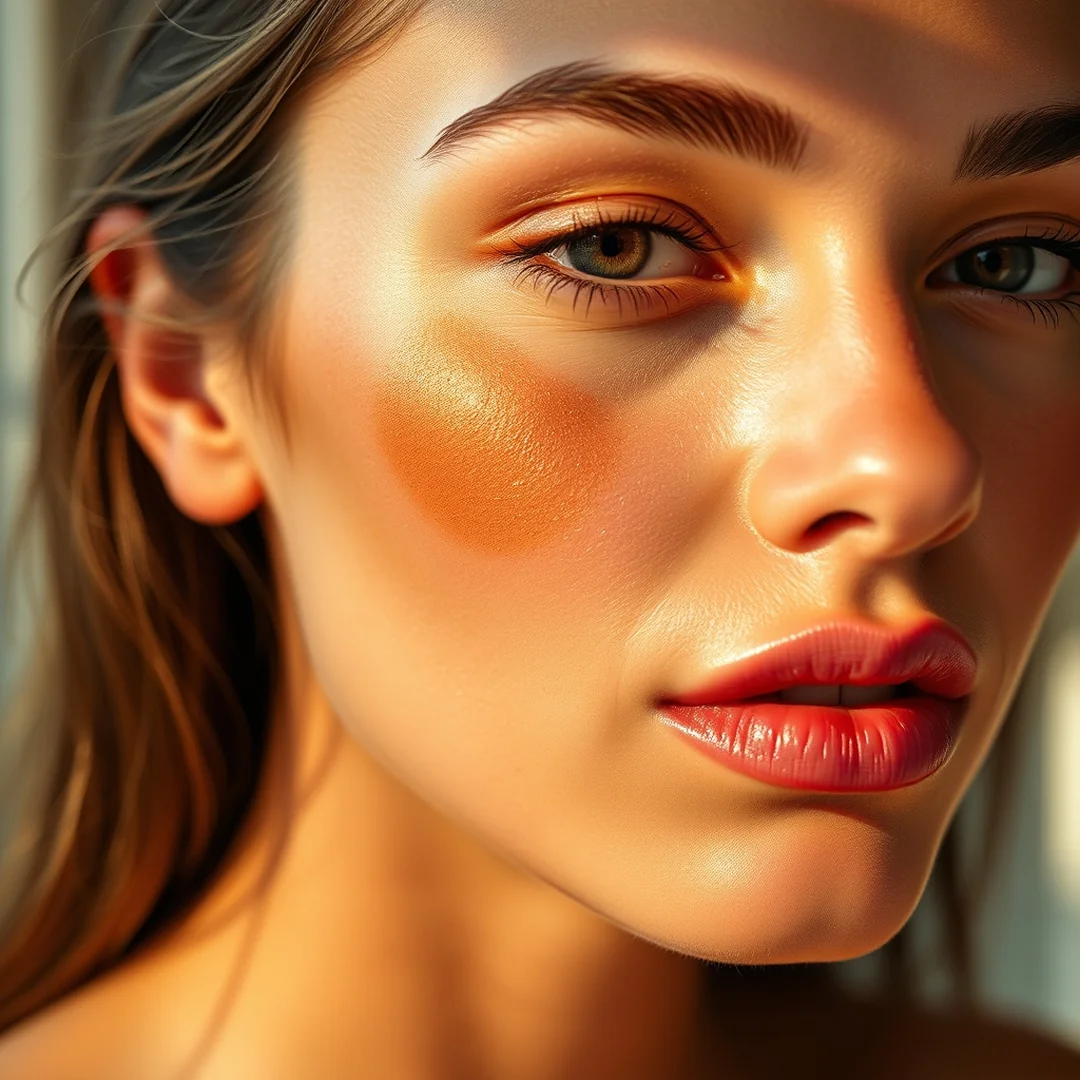 Cream Bronzer Placement - 18 Butter Skin Makeup Looks for a Soft Summer Glow