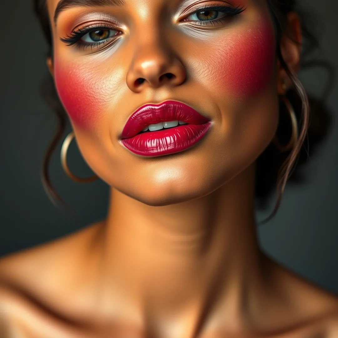 Deep Skin Tones - 18 Faux Flush Makeup Looks for a Naturally Rosy Look