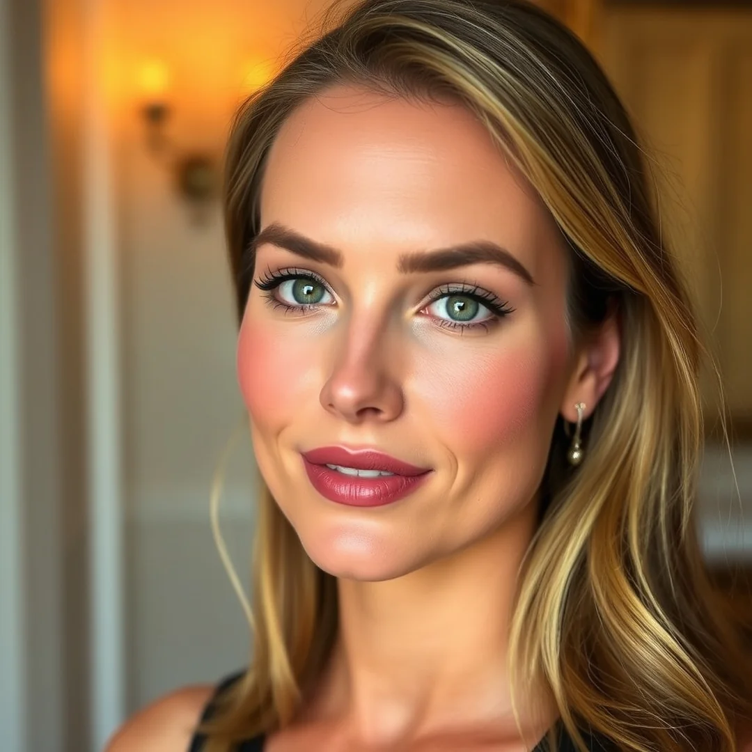 Evening Polish Upgrade - 18 Faux Flush Makeup Looks for a Naturally Rosy Look