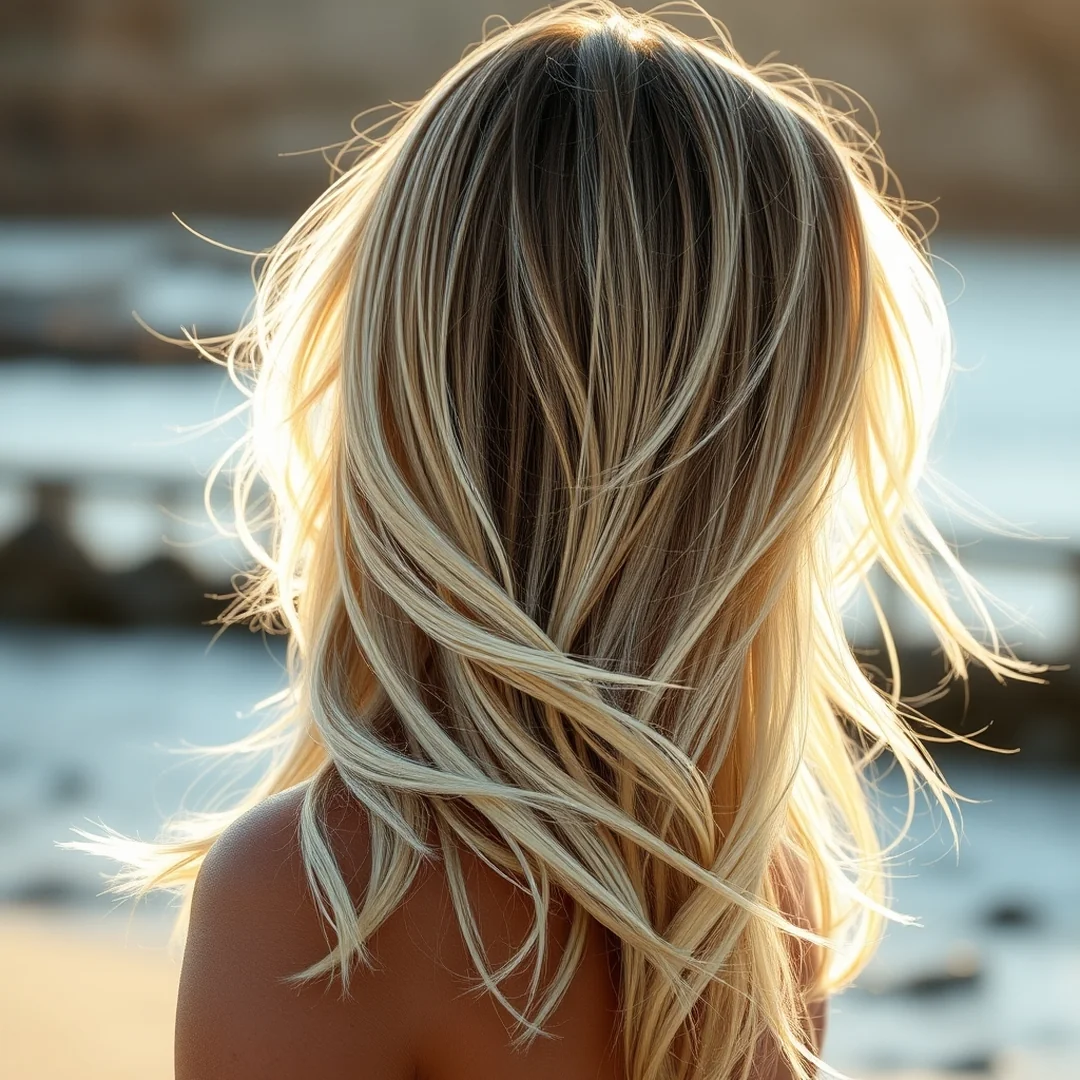 Beachy Blonde Highlights - 18 Summer Hair Highlight Ideas for a Sun-Kissed Look