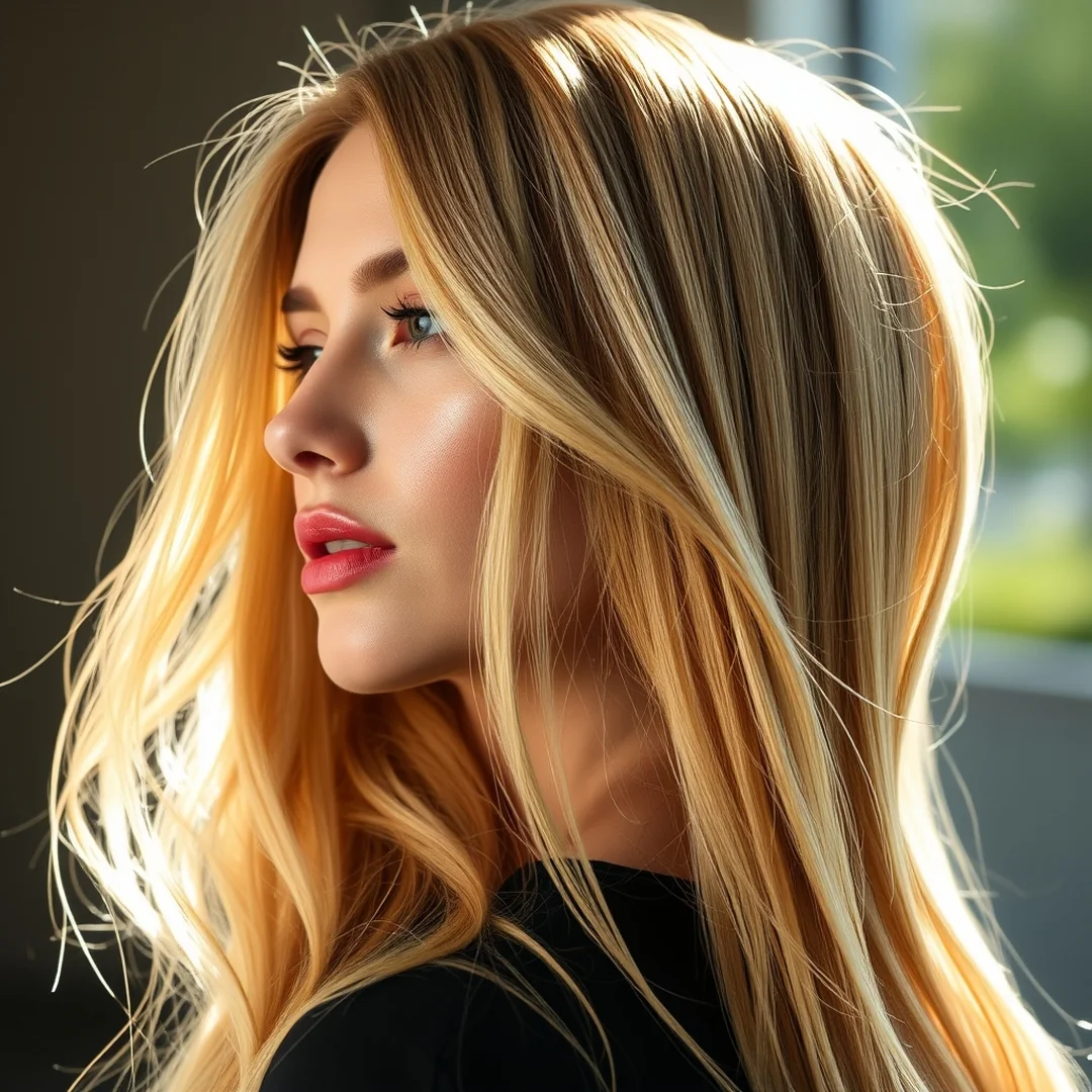 Light-Reflecting Gloss Highlights - 18 Summer Hair Highlight Ideas for a Sun-Kissed Look