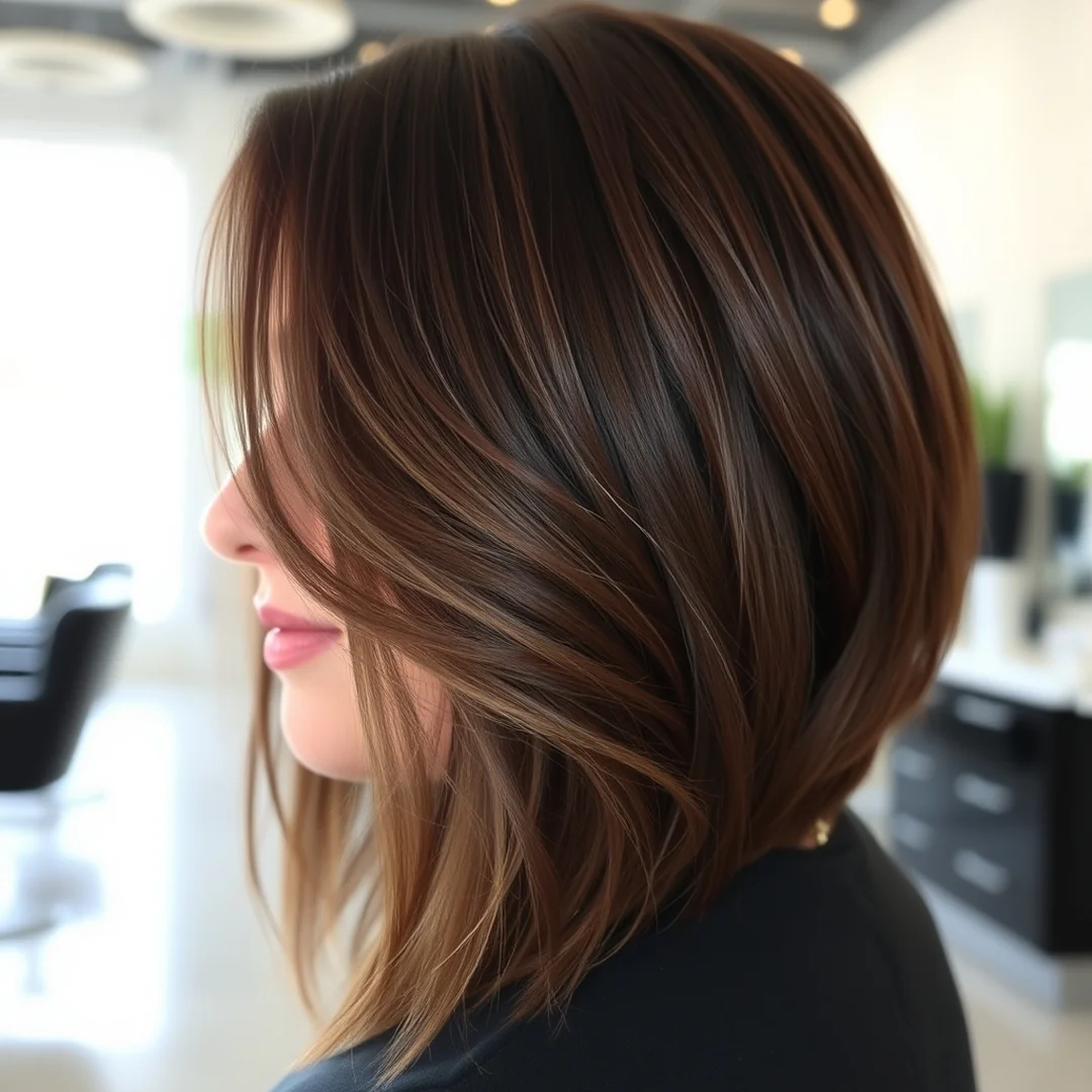 Chocolate Brown Layers - 18 Trendy Summer Brunette Hair Ideas 2026