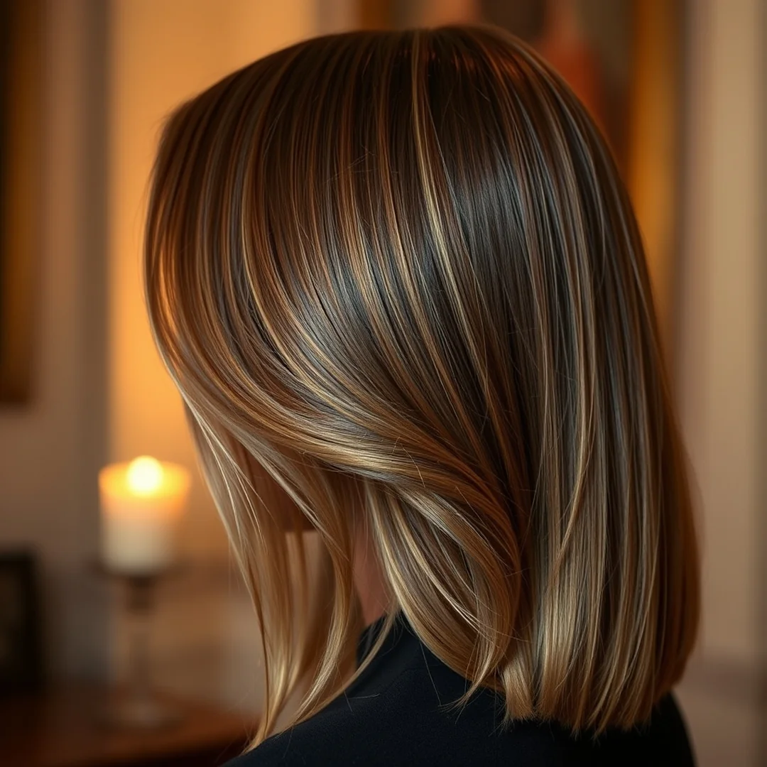 Candlelight Caramel Glow - 20 Caramel Hair Color Ideas for Summer 2026