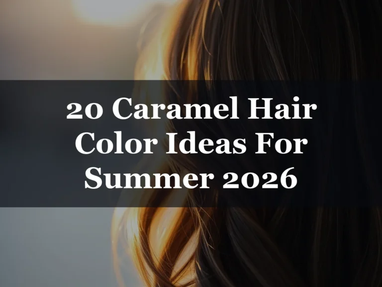 20 Caramel Hair Color Ideas For Summer 2026 - 20 Caramel Hair Color Ideas for Summer 2026