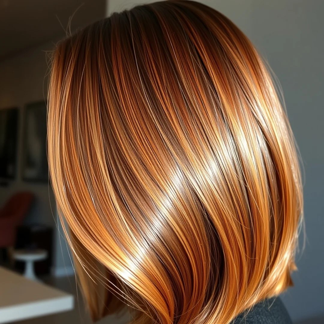 Glossy Caramel Finish - 20 Caramel Hair Color Ideas for Summer 2026