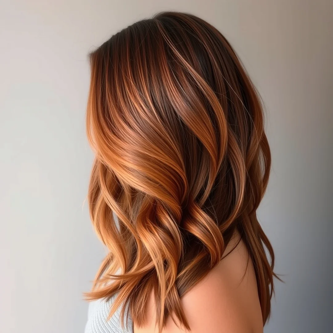 Vibrant Copper Caramel - 20 Caramel Hair Color Ideas for Summer 2026