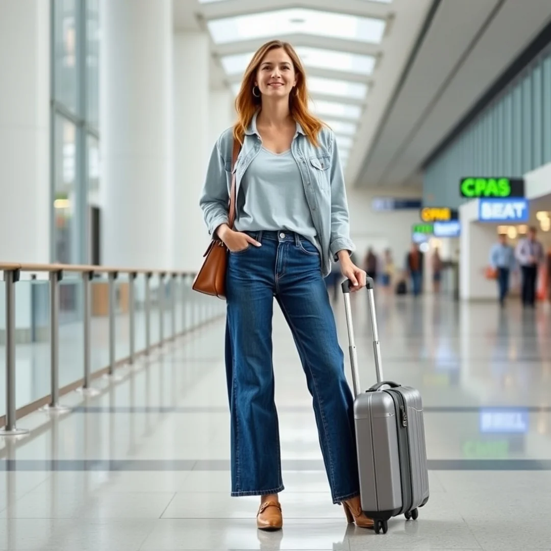 Travel-Friendly Low Rise Denim - 20 Low Rise Jeans Summer Outfits for Cool 2026 Style