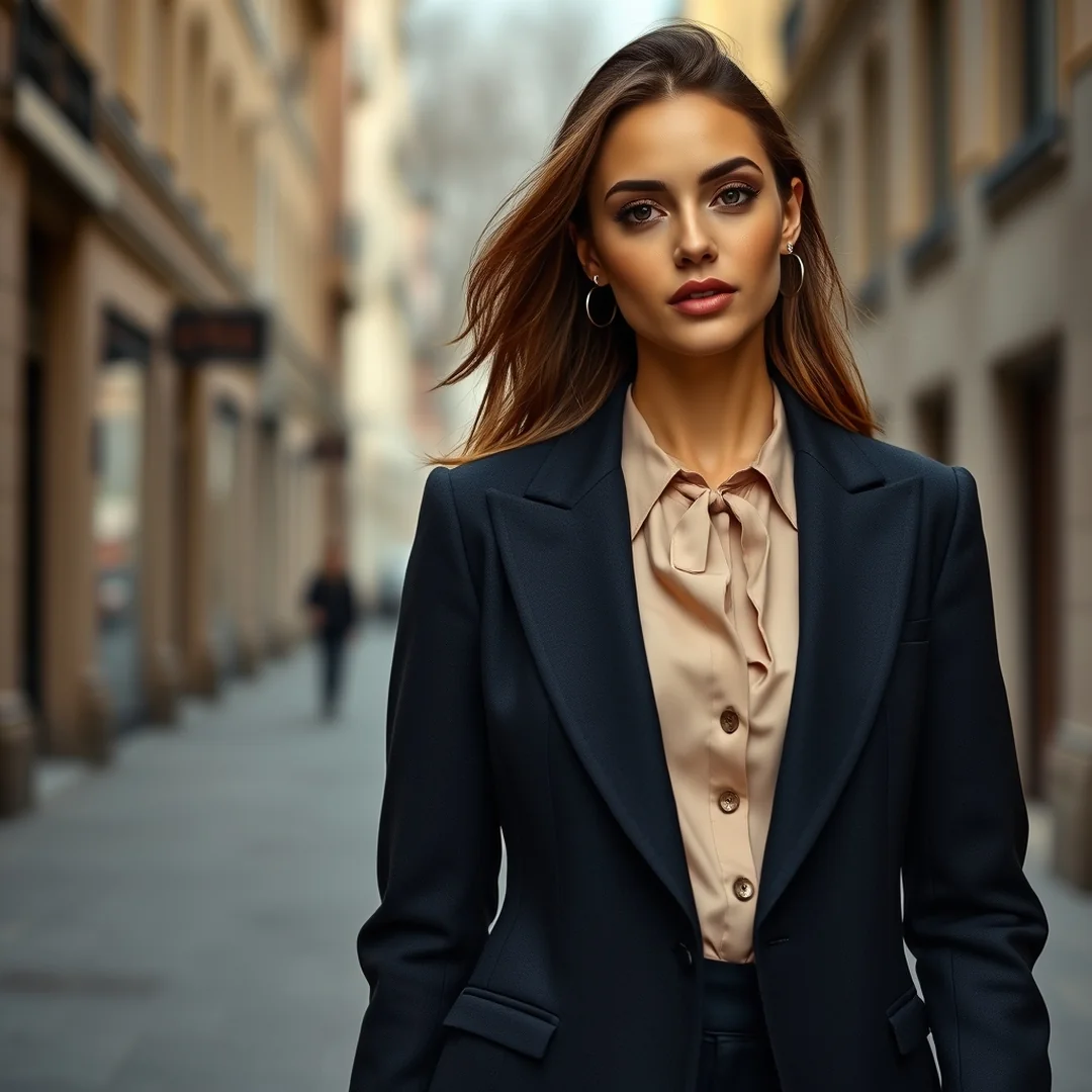 Layering Blazers Over Peplum - 20 Peplum Top Outfits 2026 for Modern Feminine Looks