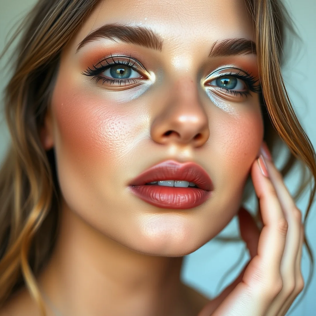 Dewy Lid Gloss - 20 Shimmery Eye Makeup Looks for Summer Nights