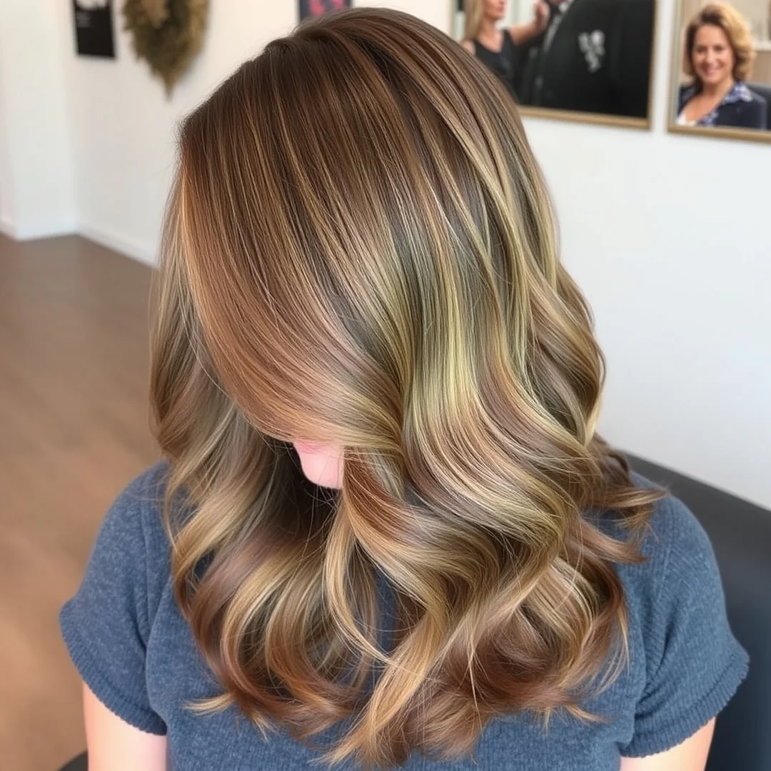 Warm Mocha Highlights - 20 Sun-Kissed Hair Color Ideas for Summer 2026