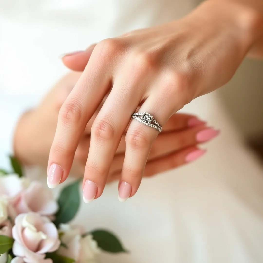 Short Almond Wedding Nails - 21 Short Wedding Nails 2026 That Look Chic and Elegant