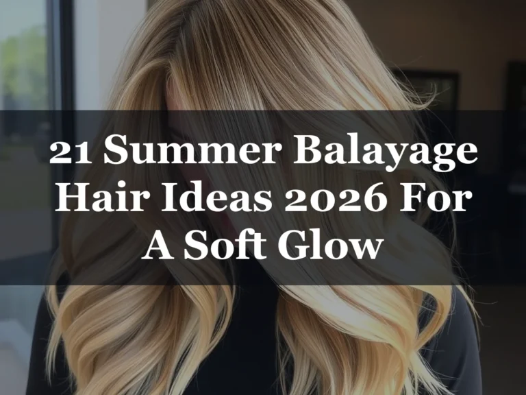21 Summer Balayage Hair Ideas 2026 For A Soft Glow - 21 Summer Balayage Hair Ideas 2026 for a Soft Glow