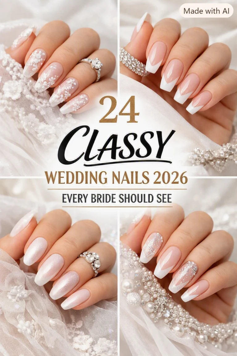 24 Classy Wedding Nails 2026 Every Bride Should See