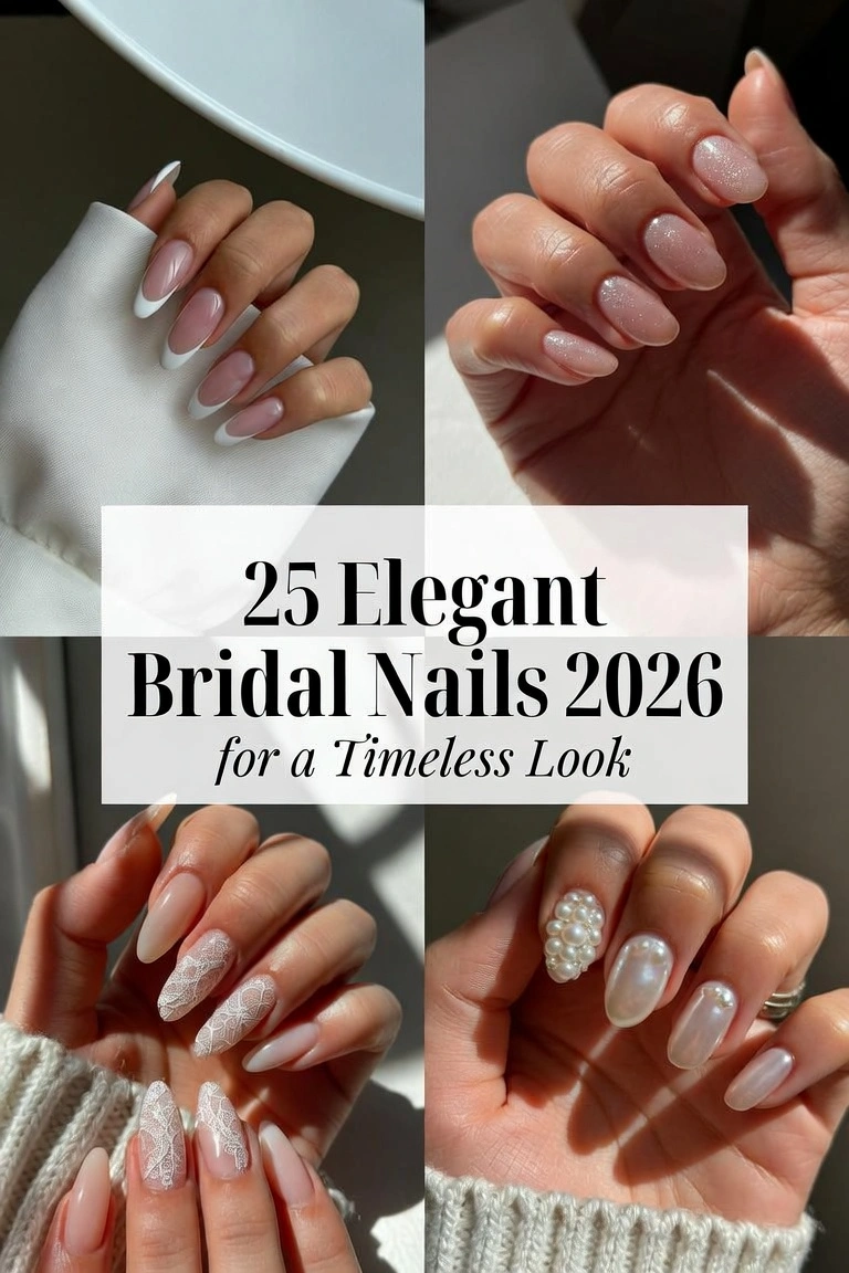 25 Elegant Bridal Nails 2026 for a Timeless Look