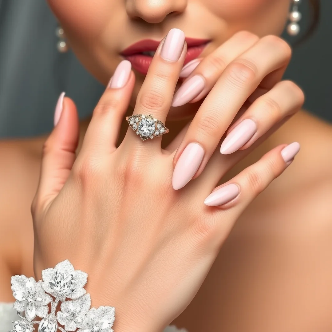 Custom Bridal Color Tones - 25 Almond Wedding Nails 2026 for a Classy Bridal Look