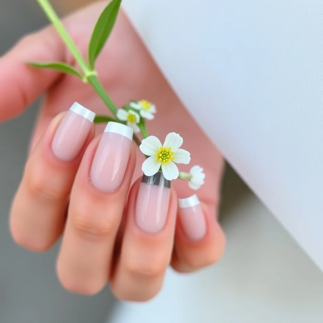 Negative Space Bridal Art - 25 Almond Wedding Nails 2026 for a Classy Bridal Look