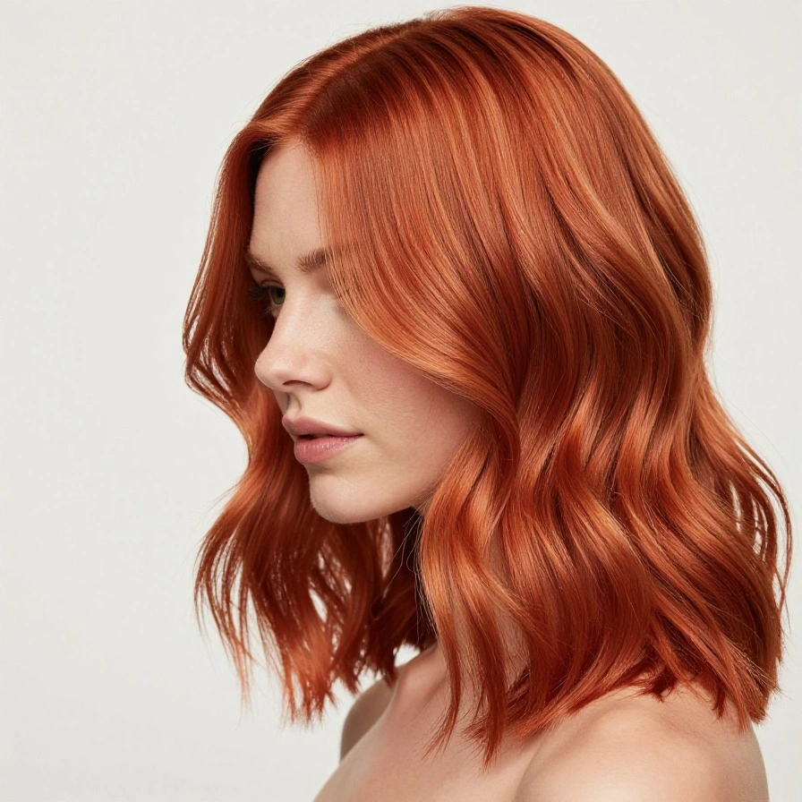 Apricot Copper Shine