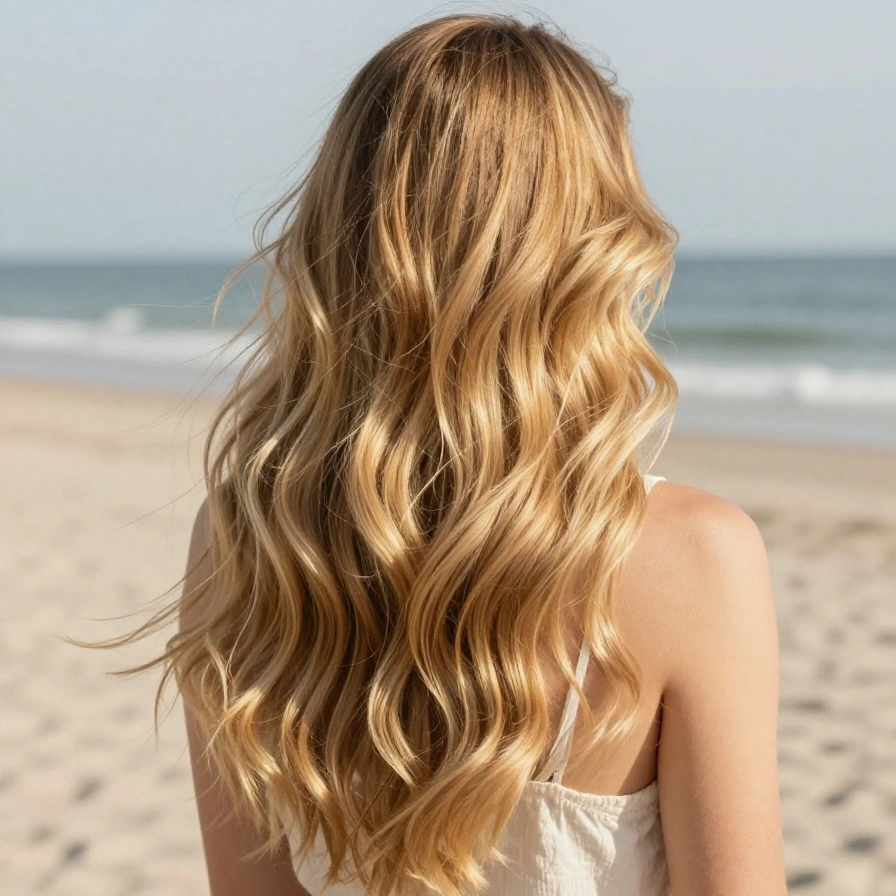 Beachy Blonde Waves