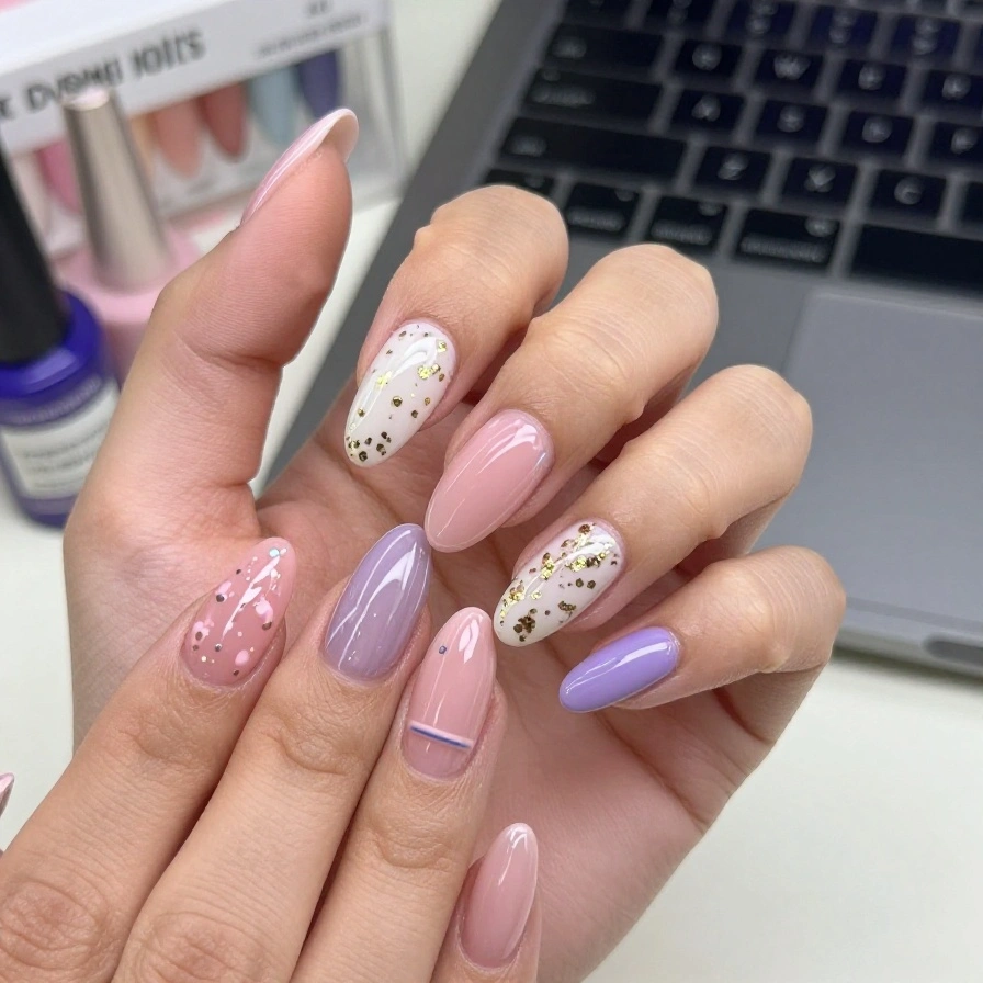 Creative Student Nail Art
