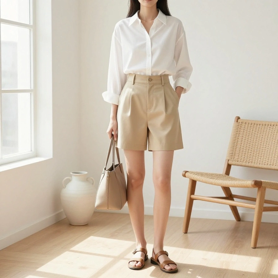 Crisp White Shirt