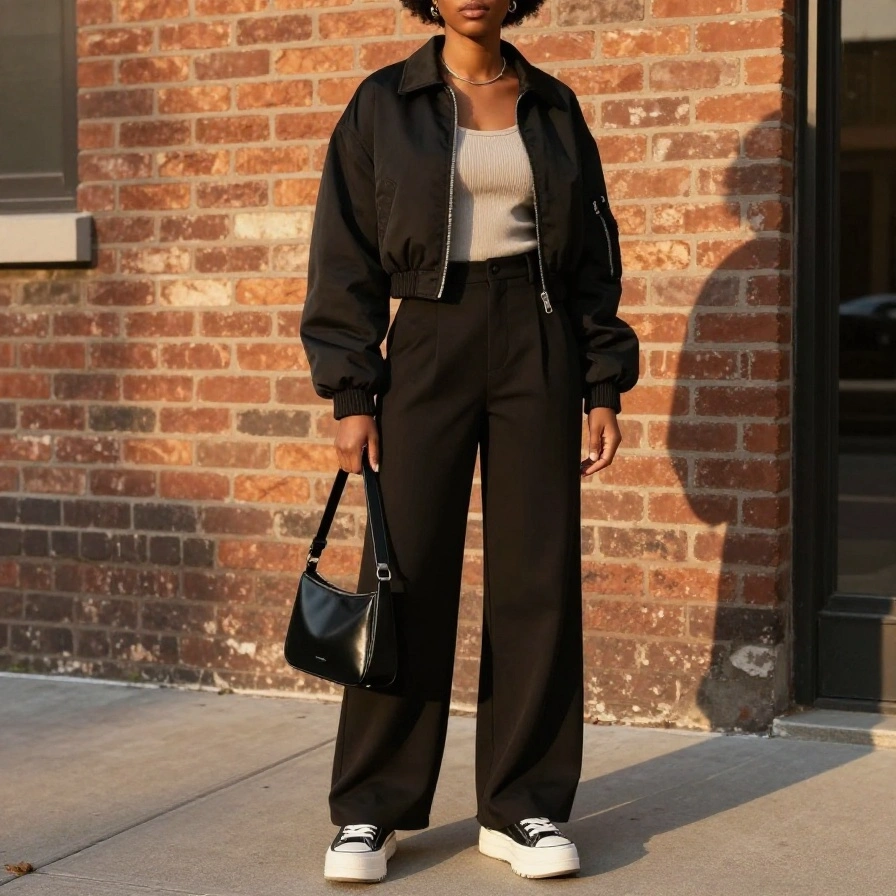 Cropped Jacket Style