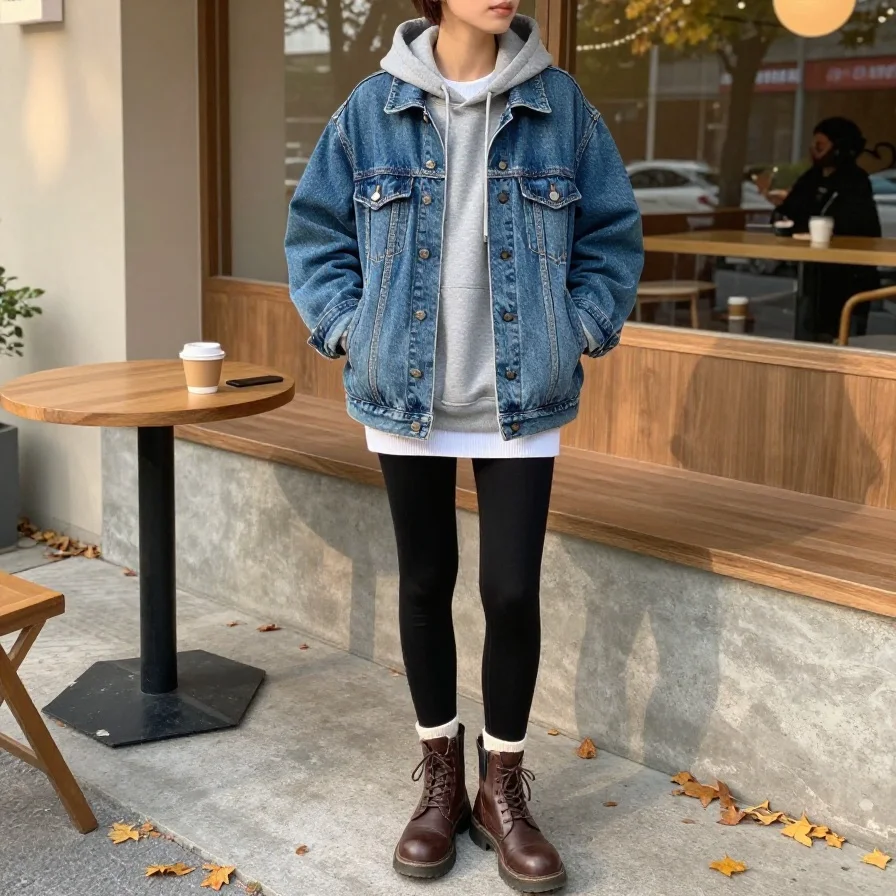 Denim Jacket Layers