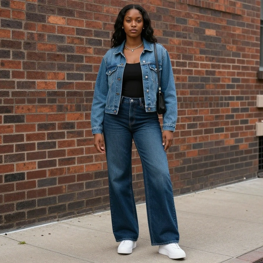 Denim-on-Denim Layers