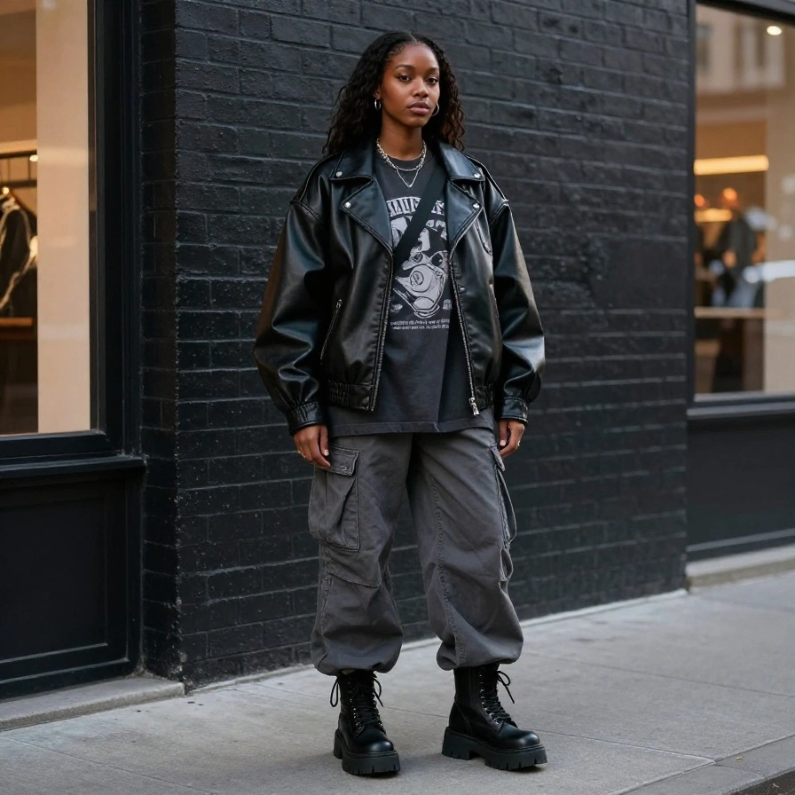 Edgy Streetwear Mix