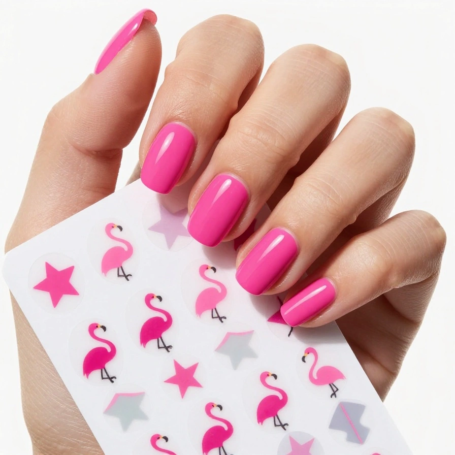 Electric Flamingo Accents
