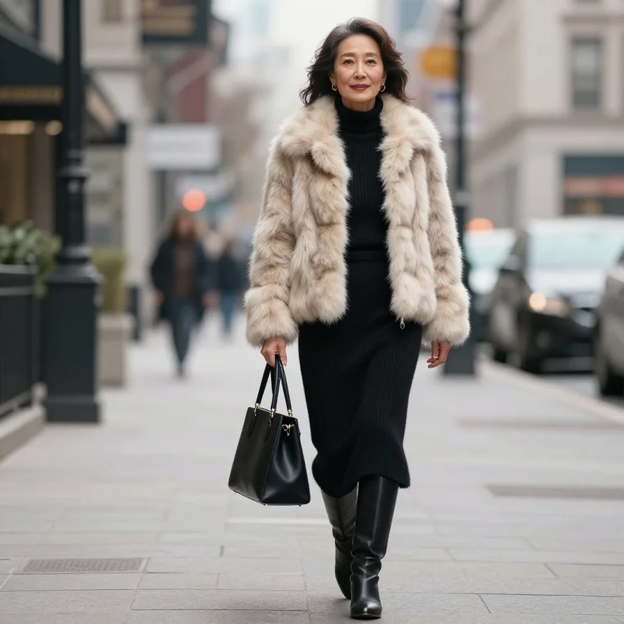 Elegant Faux Fur