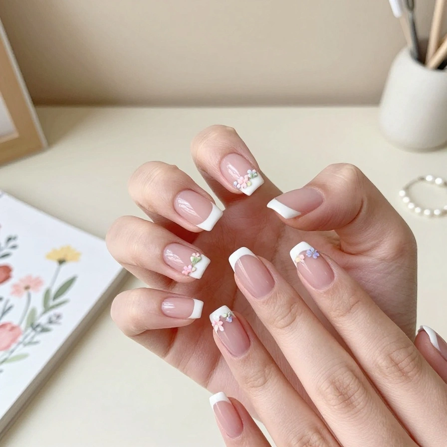 Floral French Accents