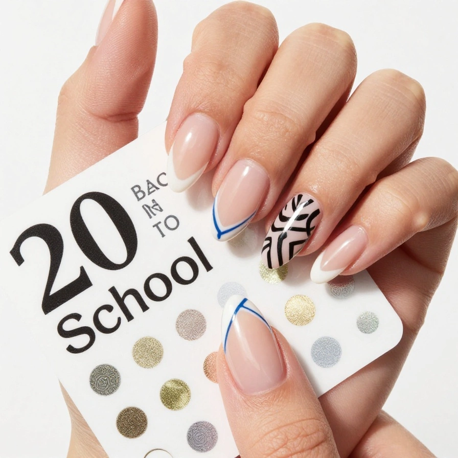 Geometric Nail Decals