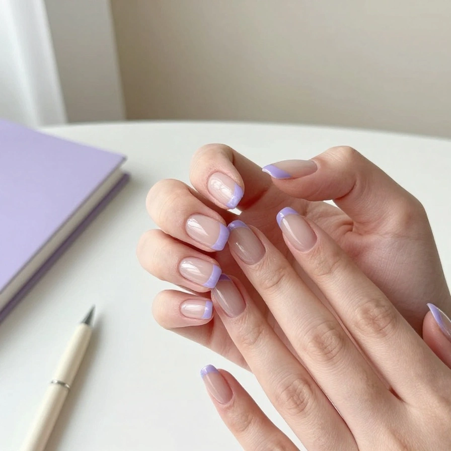 Lavender Accent Tips