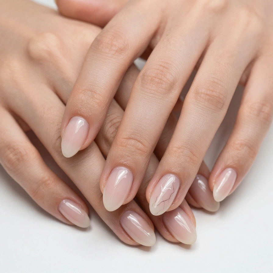 Long Lasting Almond Manicure