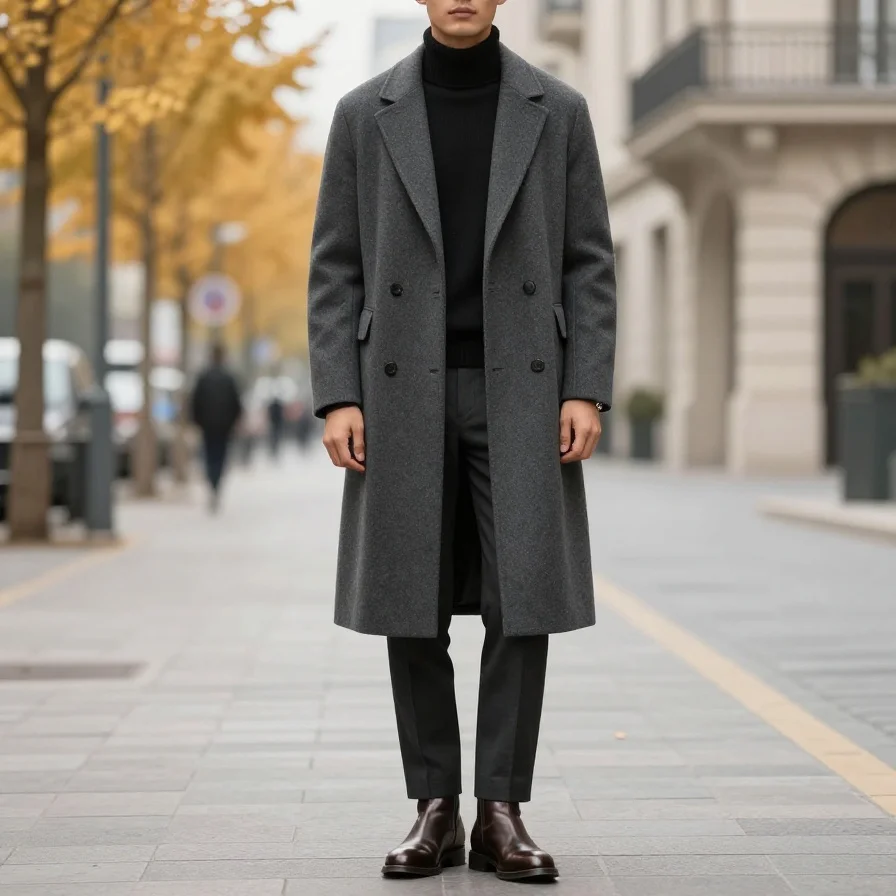 Longline Coat Elegance