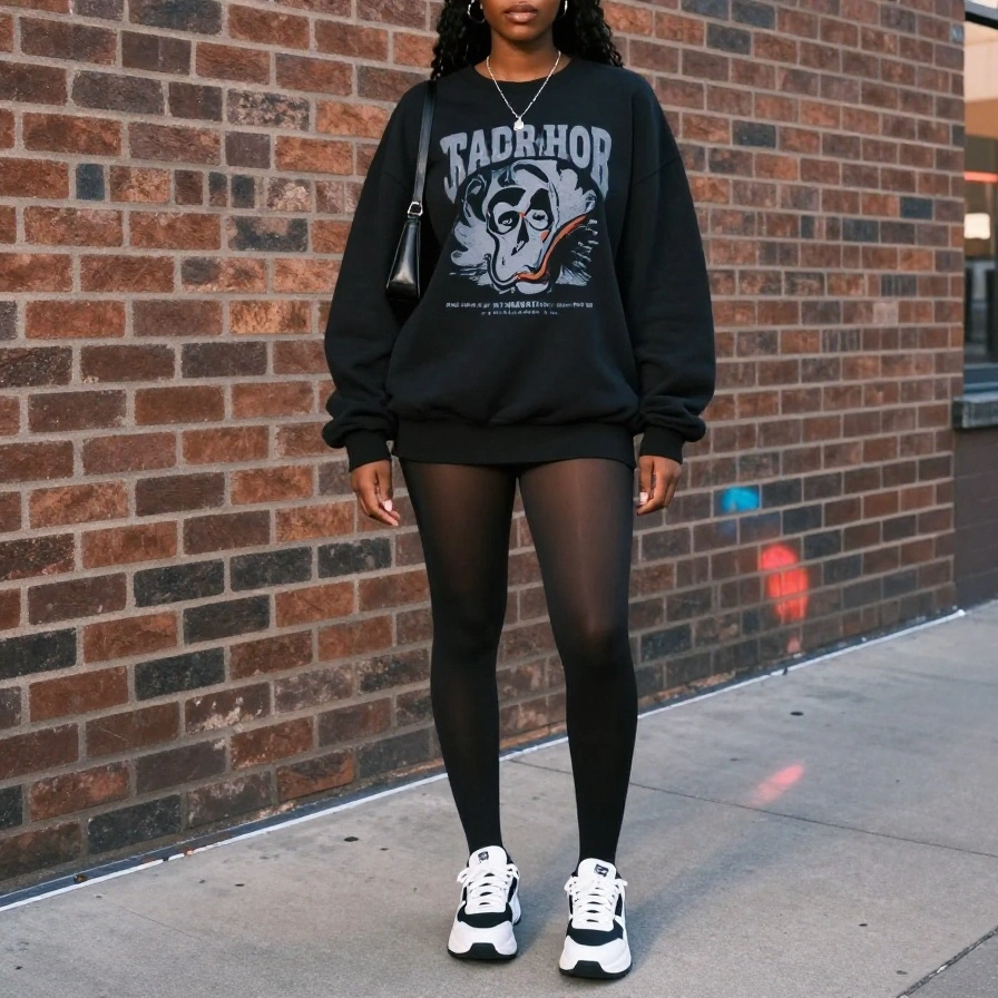 Mini Skirt Contrast